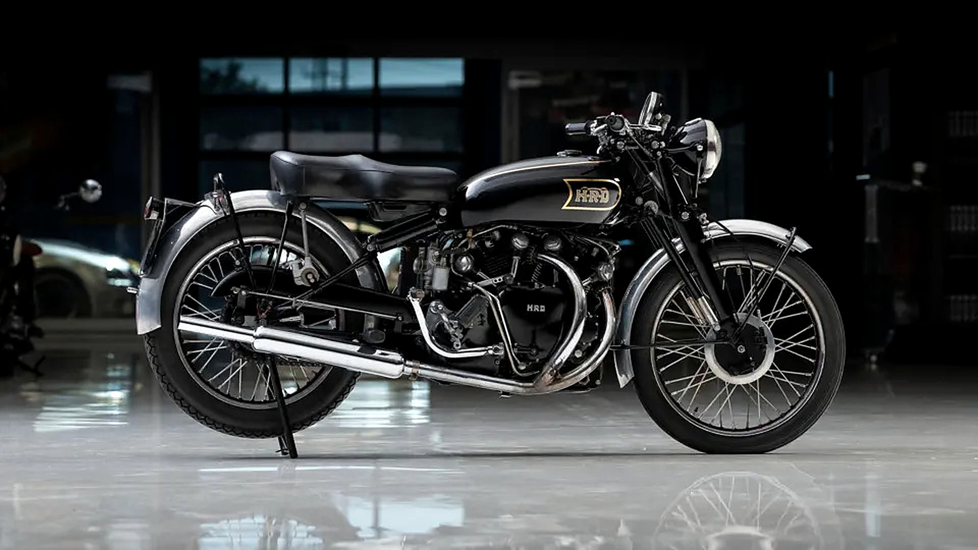 HRD Vincent Black Shadow - moto clásica de colección